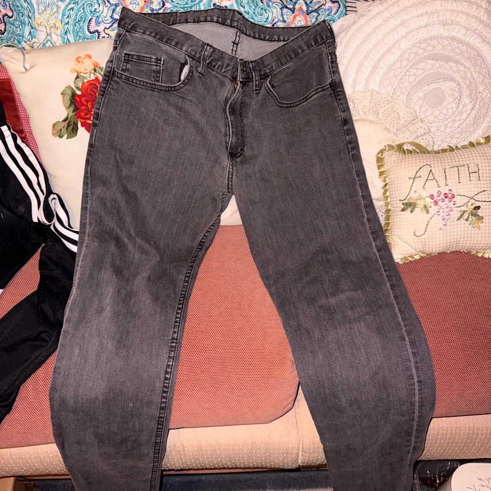 Arbor Men's Charcoal Relaxed Jeans